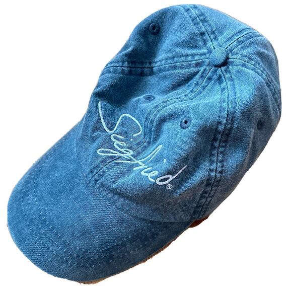 Siegfried Hat Vintage Cap Signature ADAMS Upscale Leather Snapback Dad Hat - Picture 8 of 14